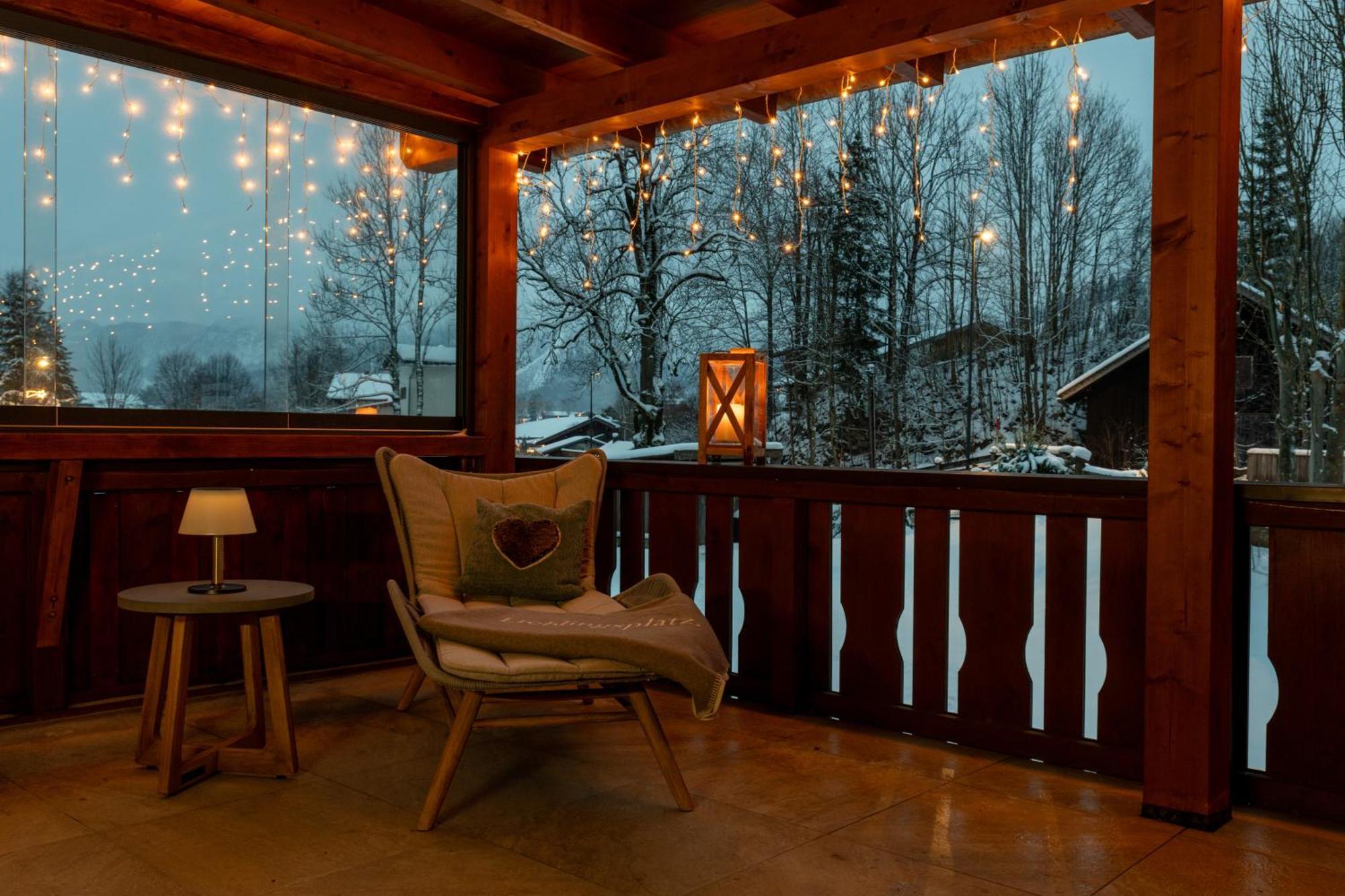 Chalet Zugspitzblick Лермос Экстерьер фото